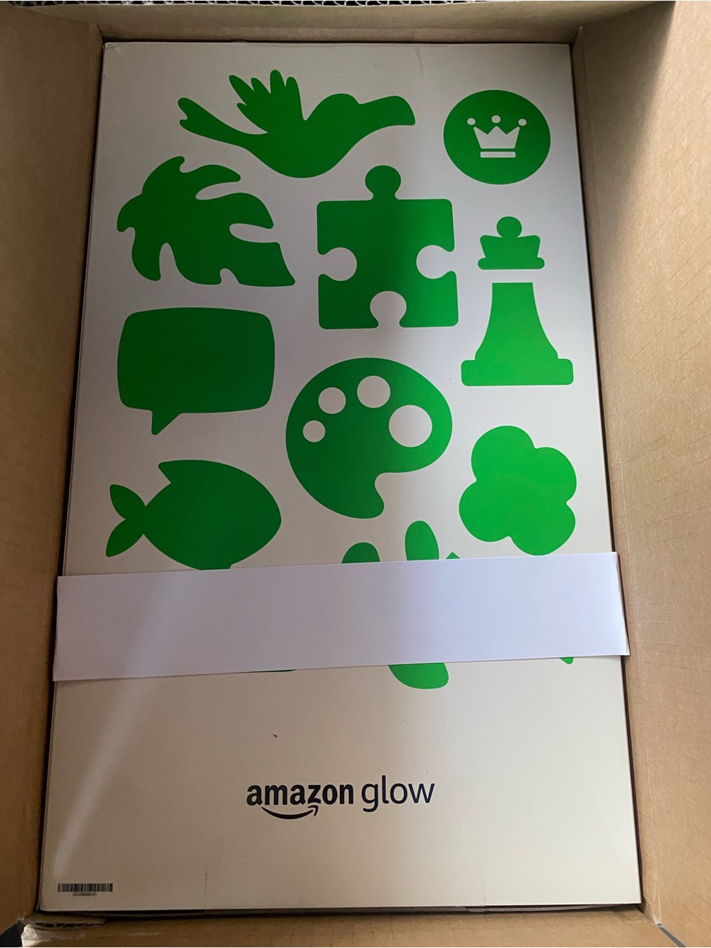 Amazon Glow Decorative Accent Panel in Bright Green